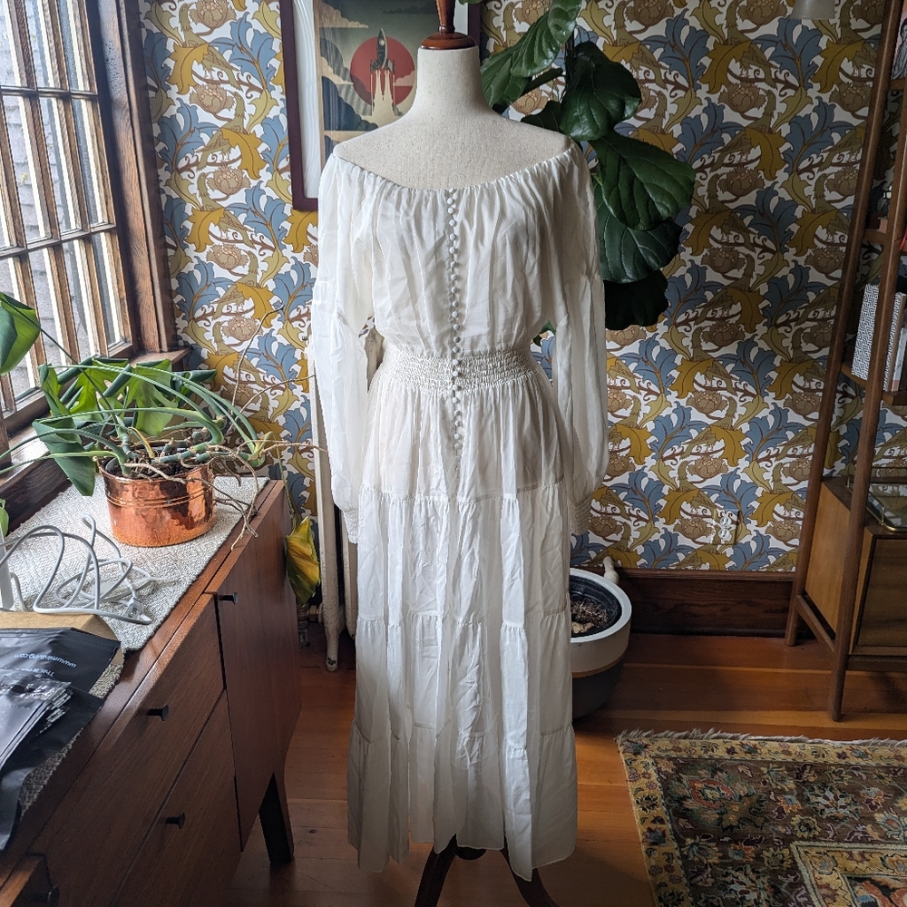 Alice + Olivia Off-Shoulder Dress